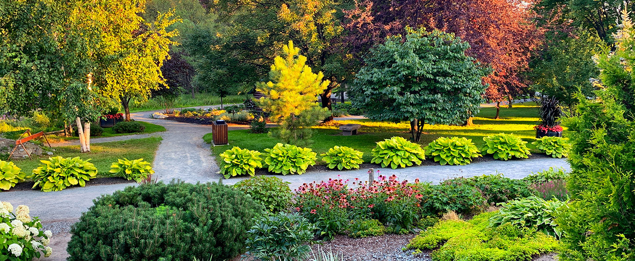 Parc botanique À fleur d'eau